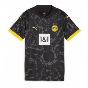 Borussia Dortmund Koszulka Wyjazdowych Kobiety 2023-24 Krótki Rękaw